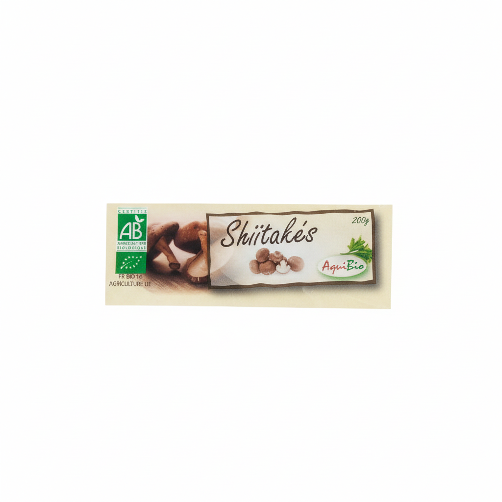 1.2 - champignons shiitake 200g
