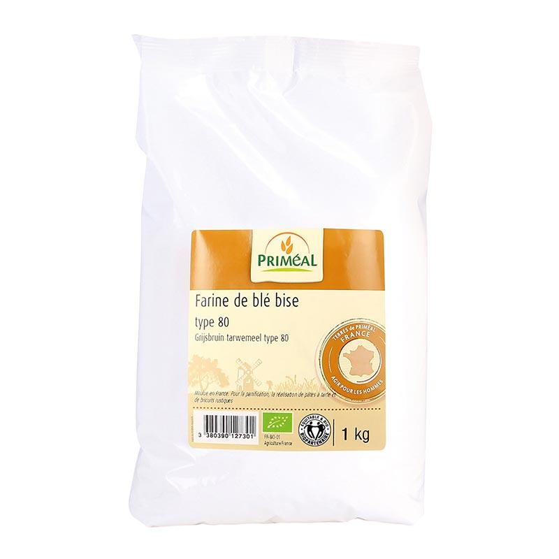 Farine de blé t80 bio - 1